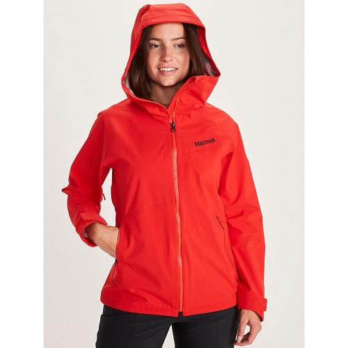 Marmot EVODry Clouds Rain Jacket For Womens Red ZAV958361